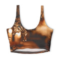 Sports Bra - Golden Radiance | Echovira Gallery