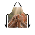 Apron - Golden Rays of Unity Wall Art | Echovira Gallery