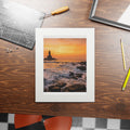 Fine Art Print - Golden Coast Dawn — Portrait