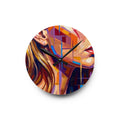 Acrylic Wall Clock - Shattered Elegance | Echovira Gallery