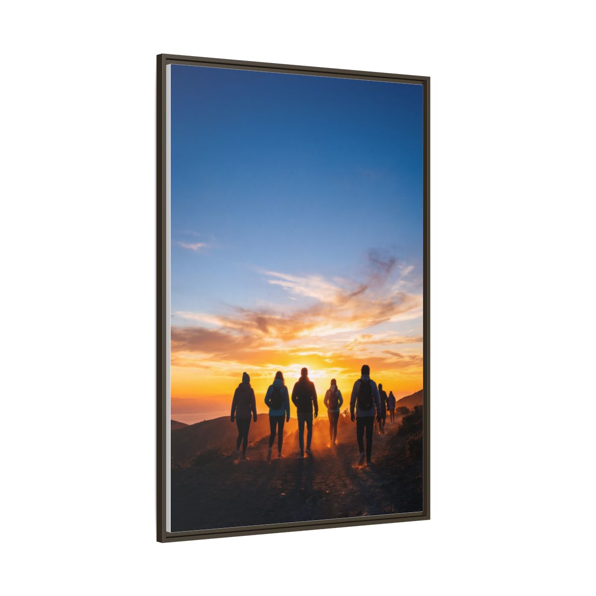 Matte Canvas, Framed - Epic Dawn Trek