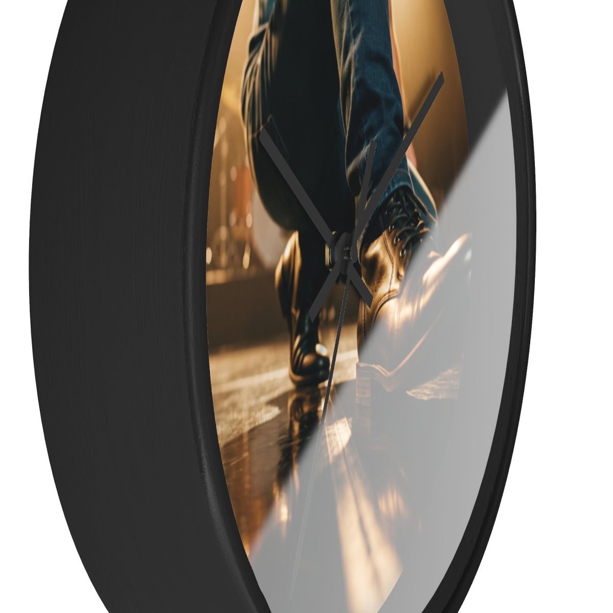 Wall Clock - Stage Lights Spotlight Concert Art | Echovira...