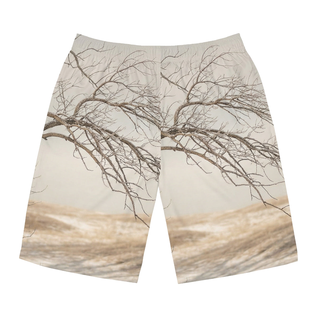 Men's Board Shorts - Winter Branch Solitude Landscape |...