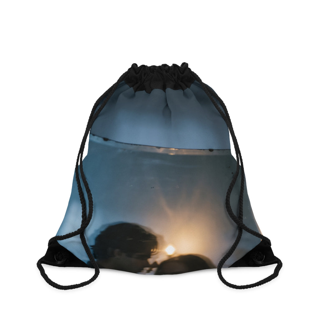 Midnight Shadows Drawstring Bag - Aesthetic Gym Pack |...