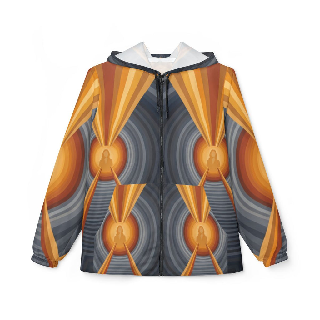 Windbreaker Jacket - Radiant Horizon | Echovira Gallery