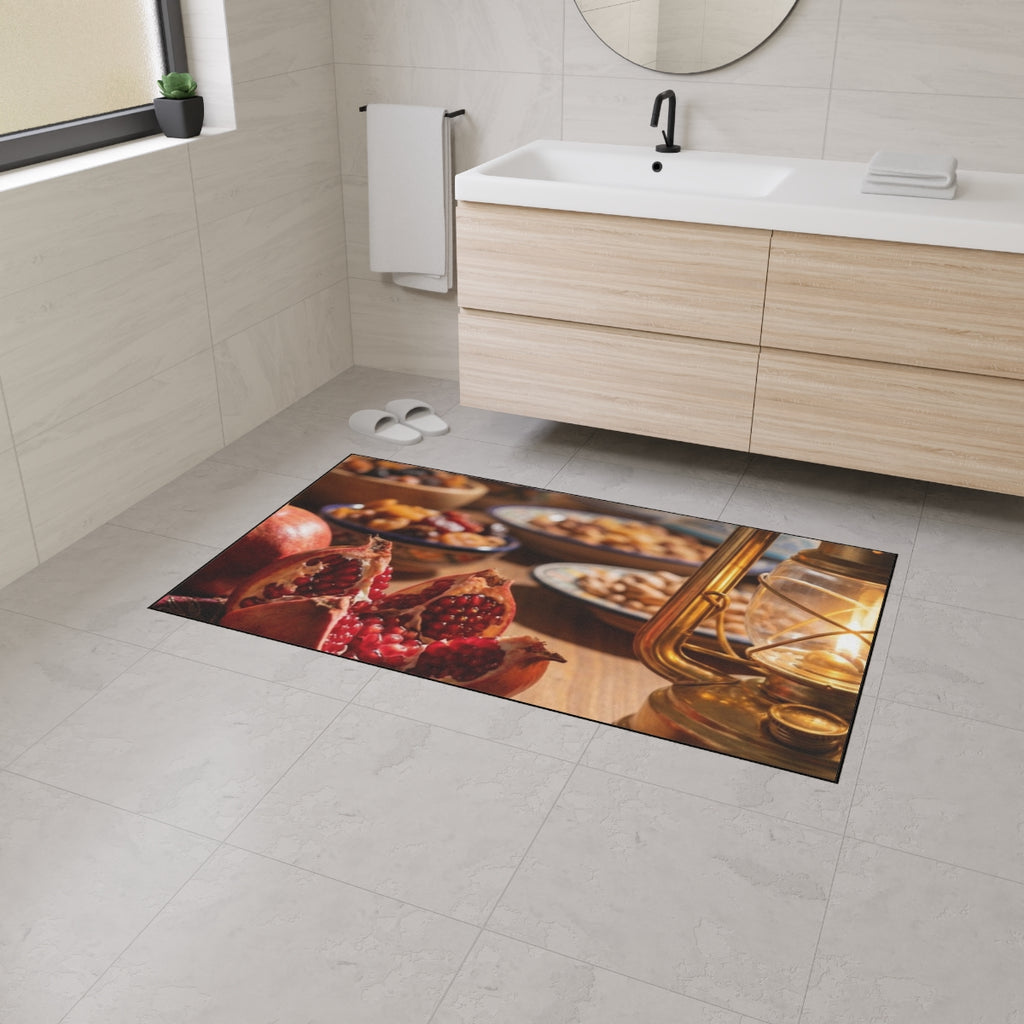 Heavy Duty Floor Mat - Cozy Oasis Welcome | Echovira Gallery