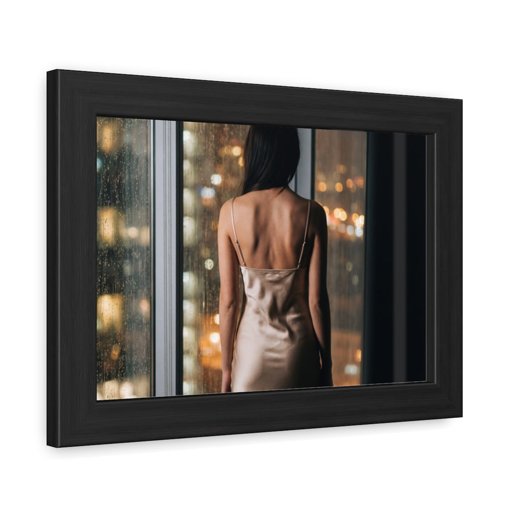 Framed Posters - Urban Solitude — Landscape