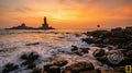 Digital Download - Majestic Golden Ocean Horizon Art