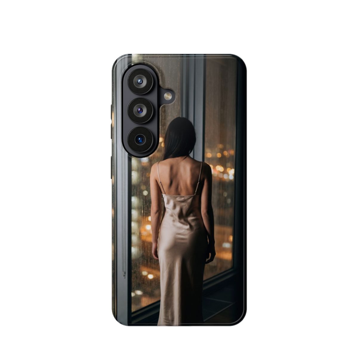 Impact-Resistant Case - Rainy Penthouse | Echovira Gallery