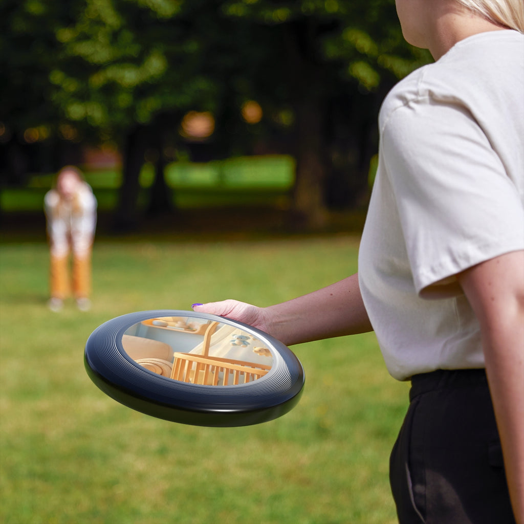 Wham-O Frisbee - Dreamy Serene Nursery Art | Echovira...