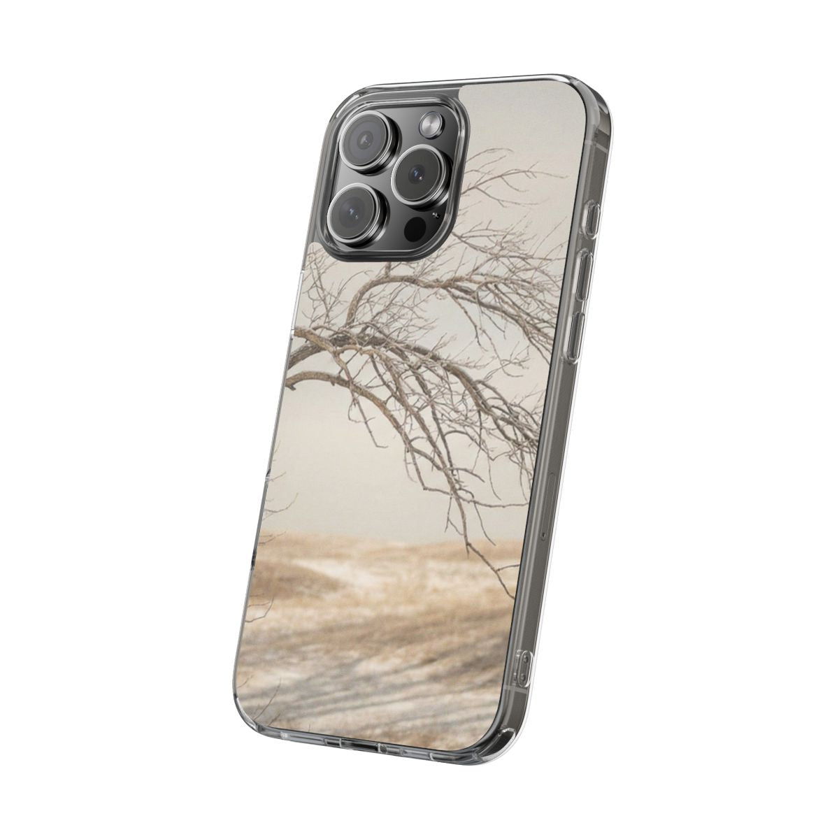 Clear Impact-Resistant Cases - Clear Phone Case - Winter...