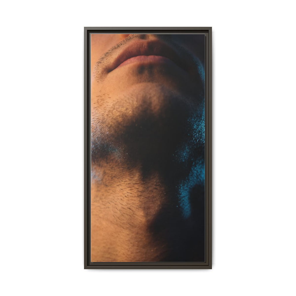 Framed Matte Canvas - Neon Noir