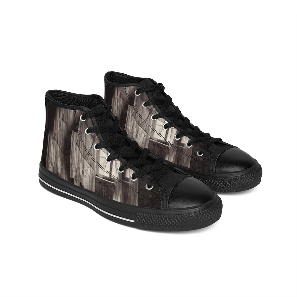 Women's Classic Sneakers - Spectral Veils | Echovira Gallery