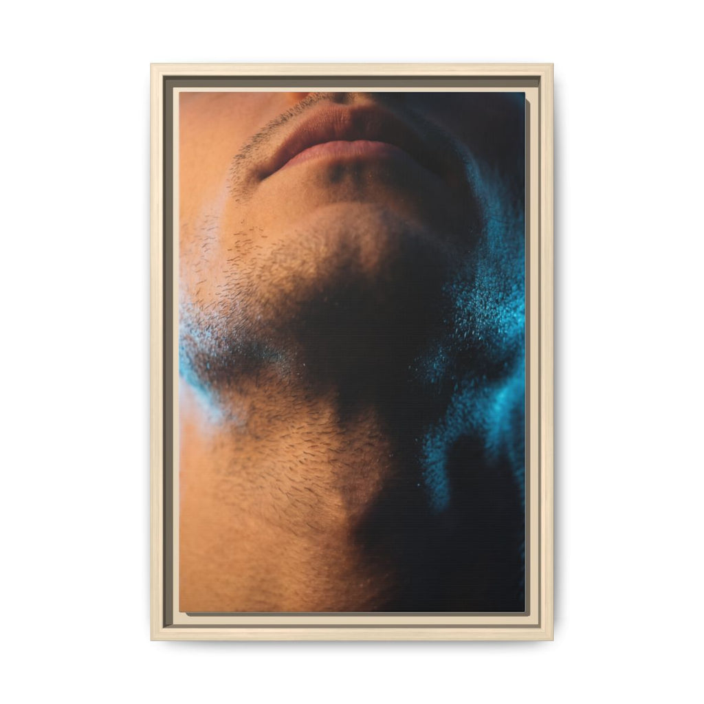 Framed Matte Canvas - Neon Noir