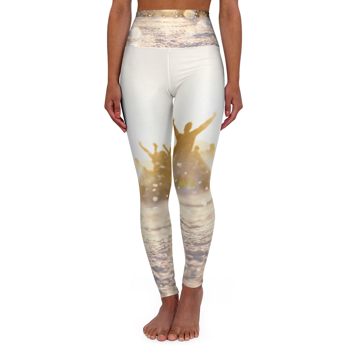 Golden Hour Crowd High Waisted Yoga Leggings