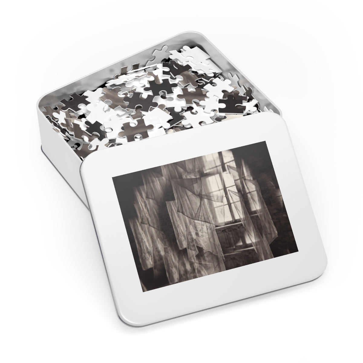Jigsaw Puzzle with Tin - Spectral Veils (30, 110, 252, 500...
