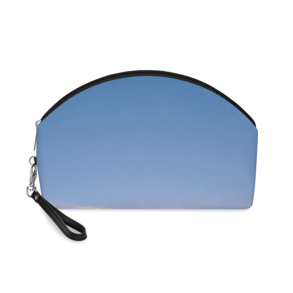 Makeup Bag - Golden Mountain Sunset | Echovira Gallery