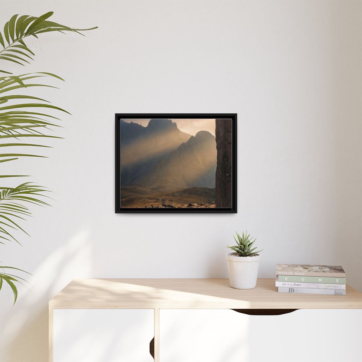Matte Canvas, Framed - Mystic Monolith Ancient Persian... |...