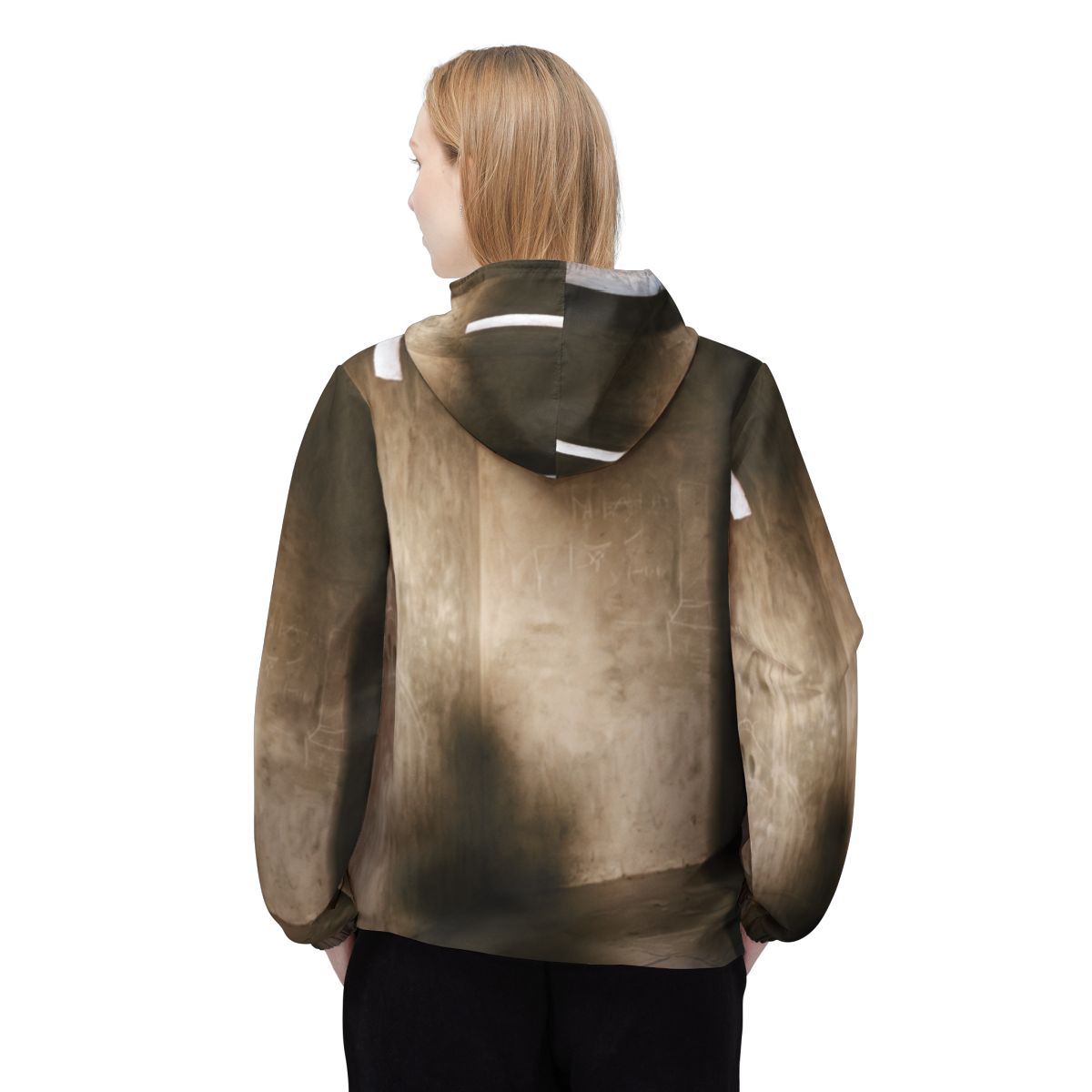 Unisex Windbreaker Jacket - Shadows of the Citadel moody......