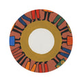 Round Rug - Unity Mandala Folk Art | Echovira Gallery