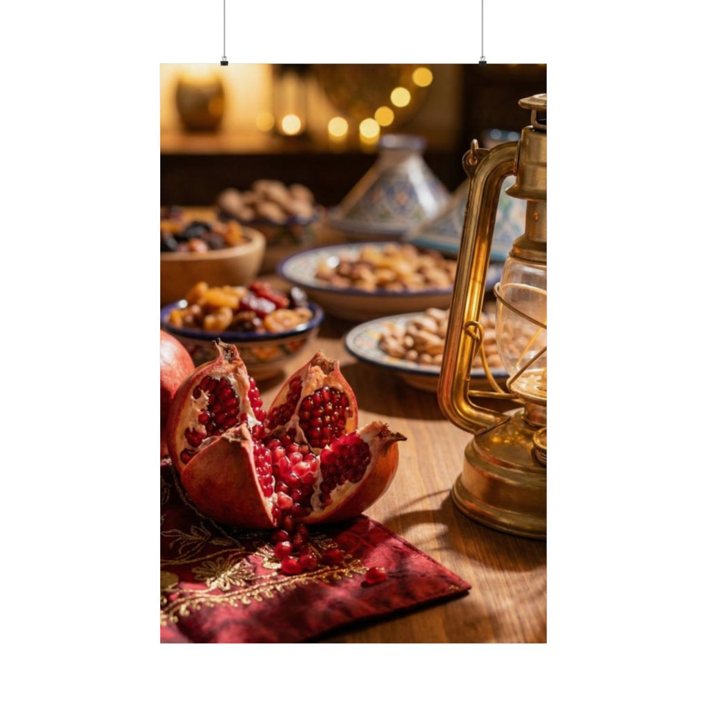 Matte Vertical Poster - Twilight Feast (8×10 & 36×54) |...