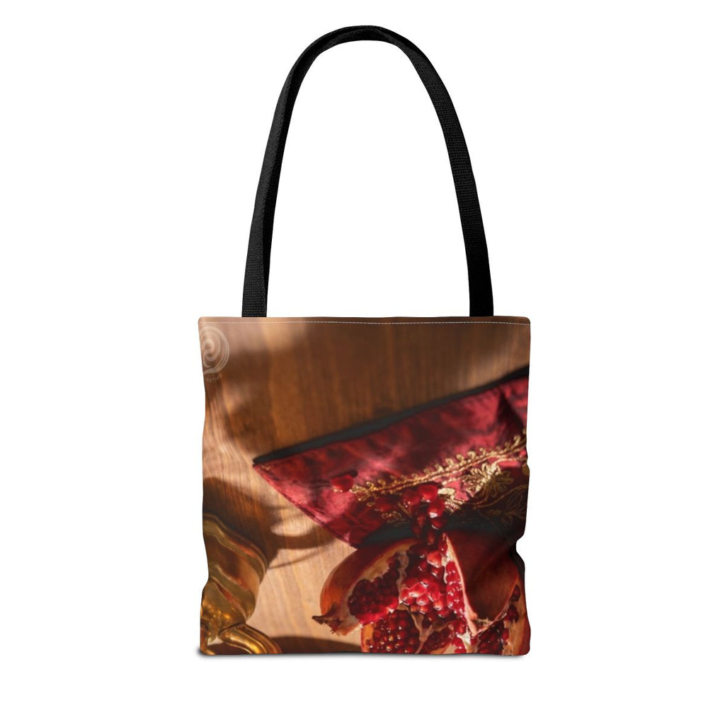 Tote Bag - Amber Mediterranean Feast | Echovira Gallery