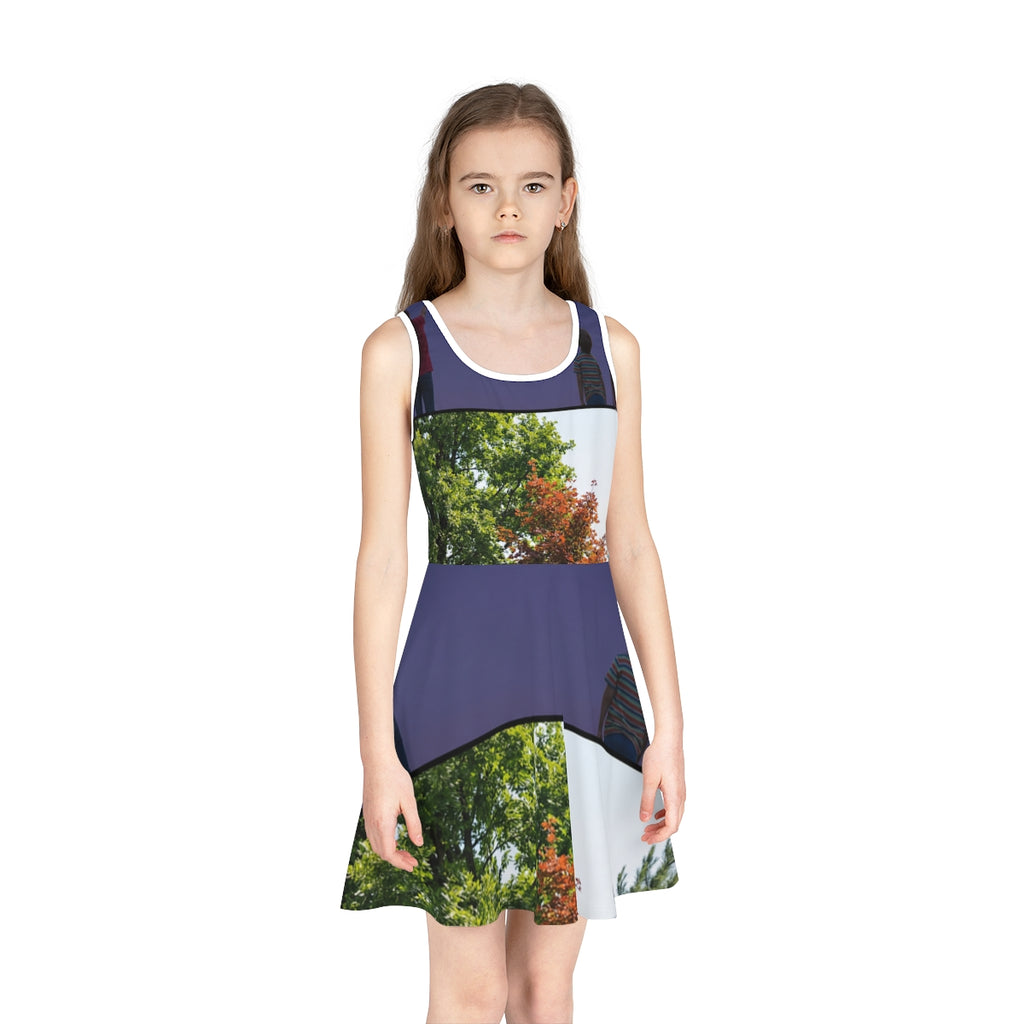 Girls' Sundress - Nature Explorer Vibes