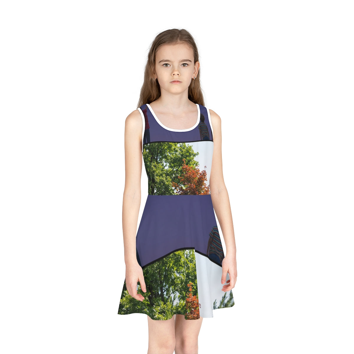 Girls' Sundress - Nature Explorer Vibes