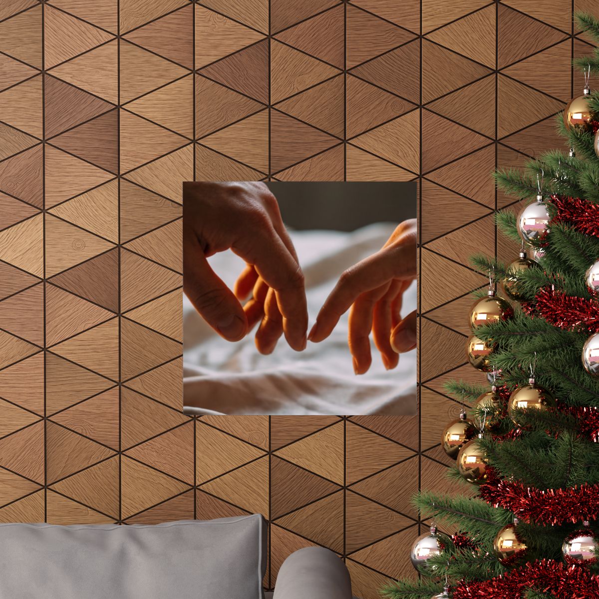 Matte Vertical Posters - Tender Touch (8×10 & 36×54) |...