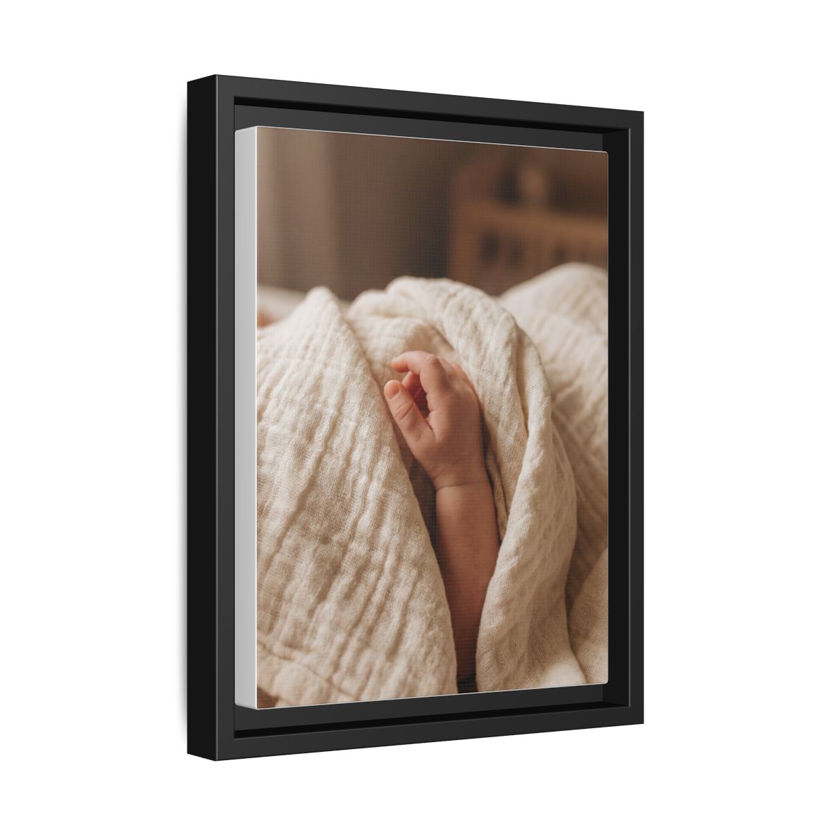 Framed Matte Canvas - Neutral Nursery