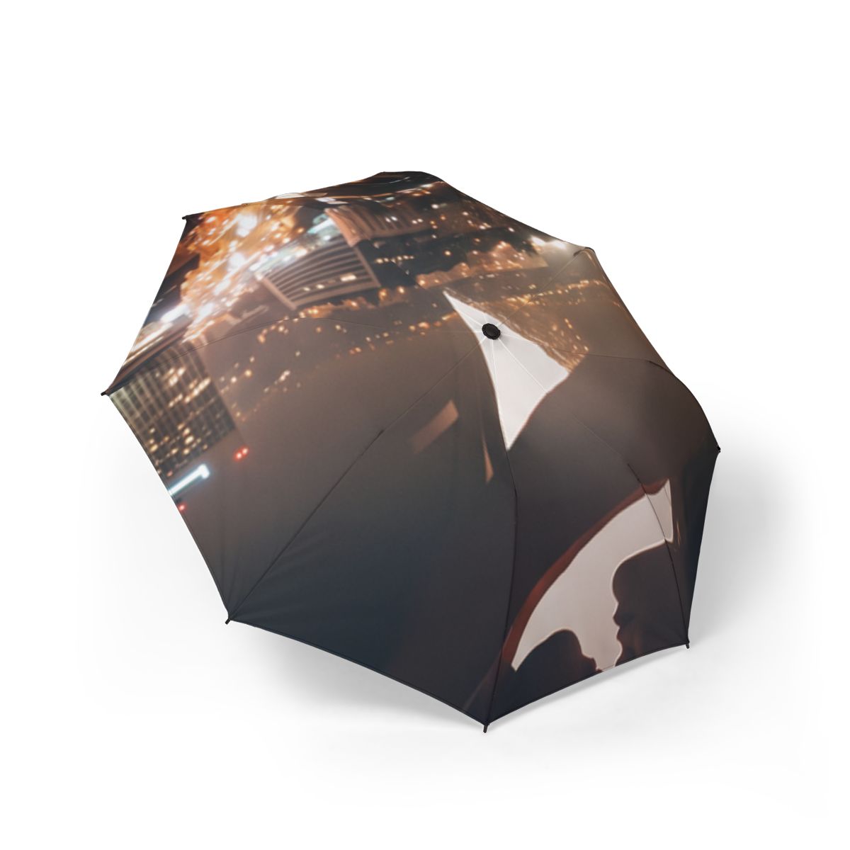 Foldable Umbrella - City Lights Rain shield | Echovira...