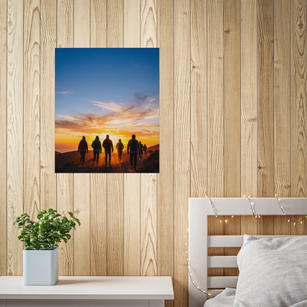 Unframed Posters - Sunrise Trail Journey