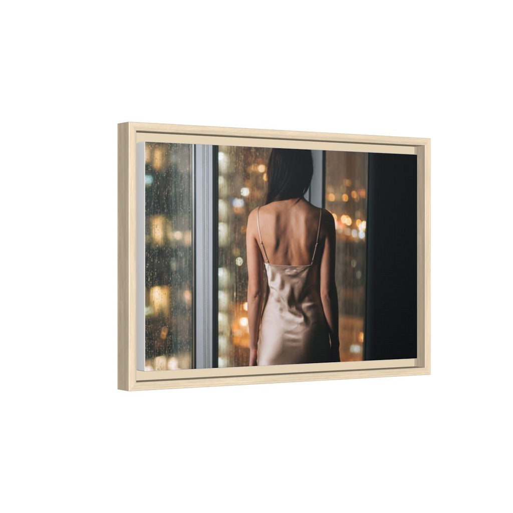 Framed Matte Canvas - Cinematic Nights