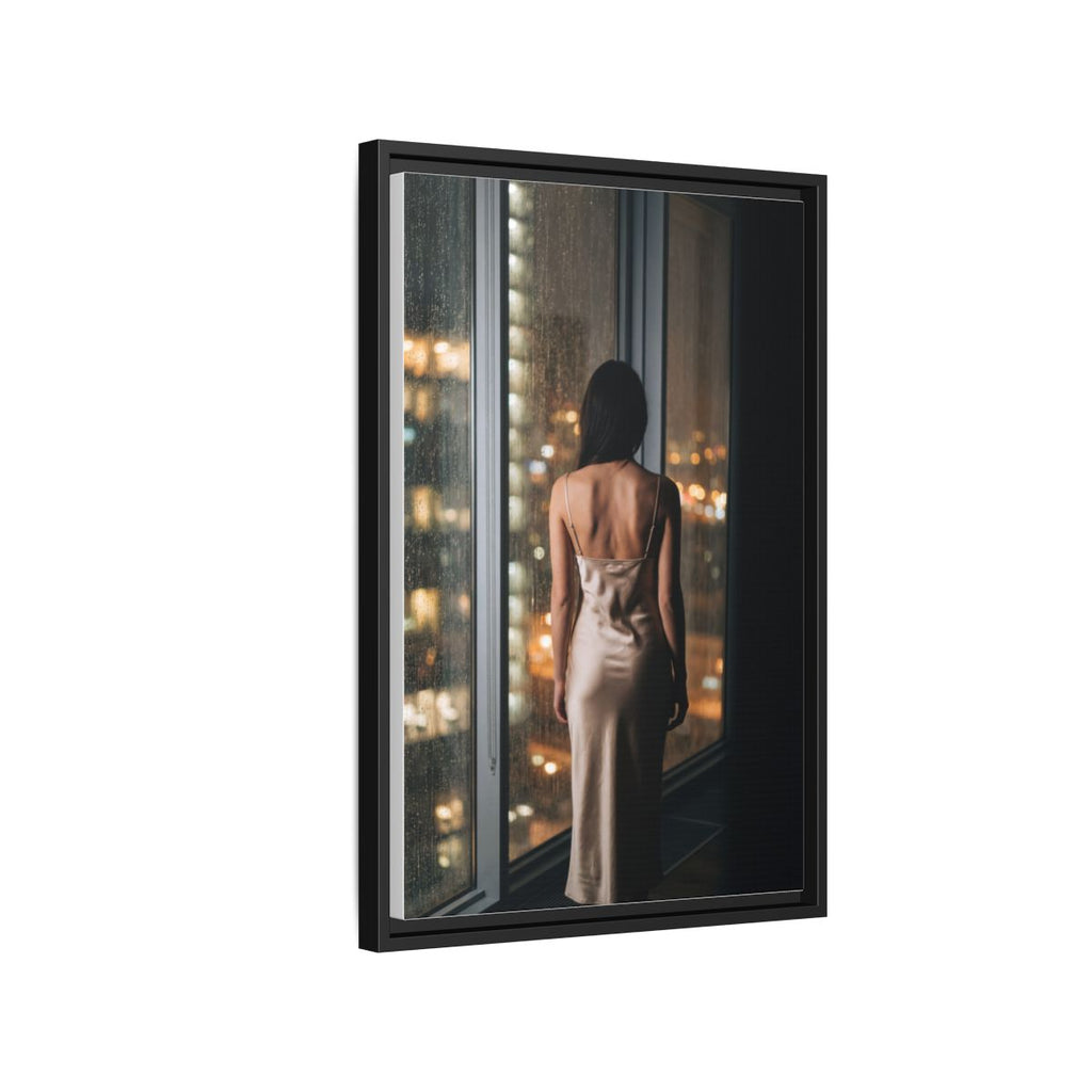 Framed Matte Canvas - Cinematic Nights