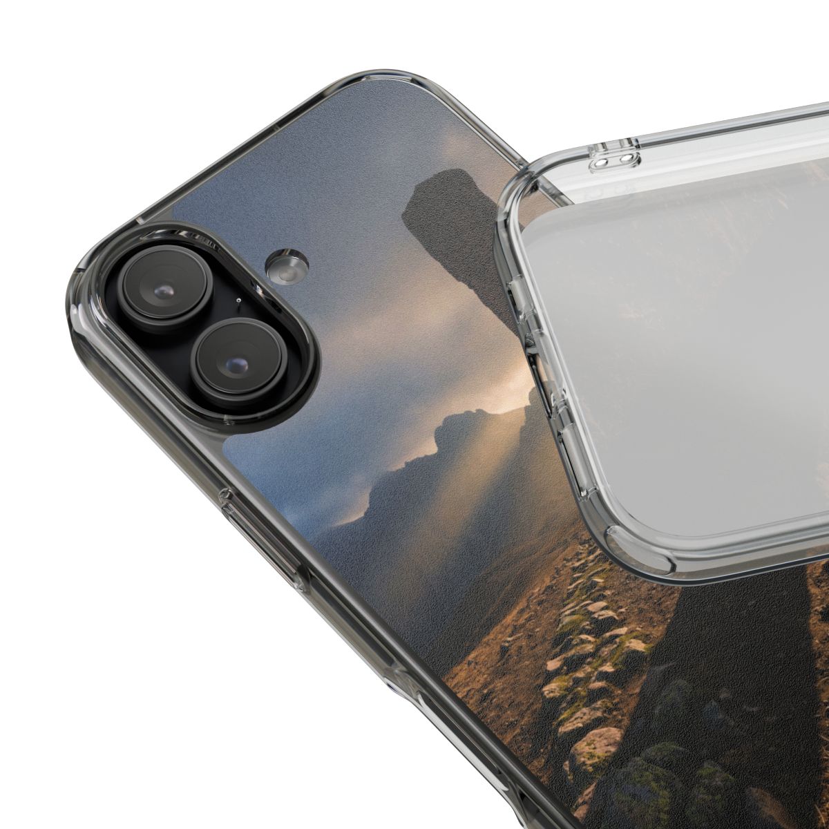 Clear Impact-Resistant Cases - Clear Case - Mystic Mountain...