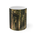 11oz White Mug - Ancient Sanctuary Morning | Echovira...
