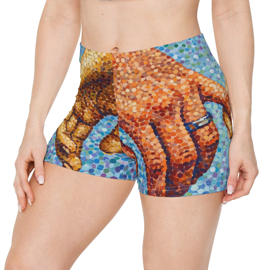Women's Shorts - Summer Mosaic | Echovira Gallery