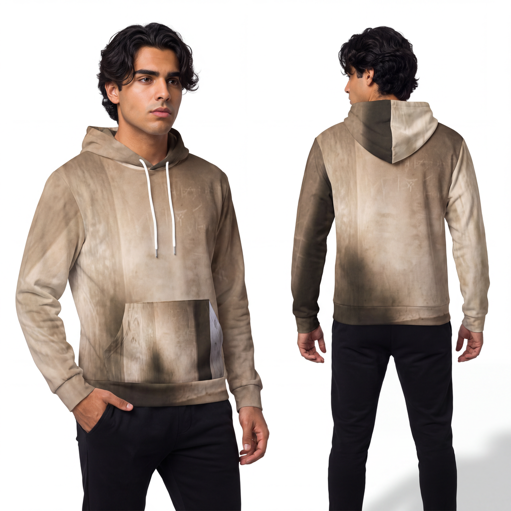 Men's Fashion Hoodie - Shadows of the Citadel moody... |...