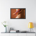 Framed Horizontal Poster - Ethereal Silk Rest — Black... |...