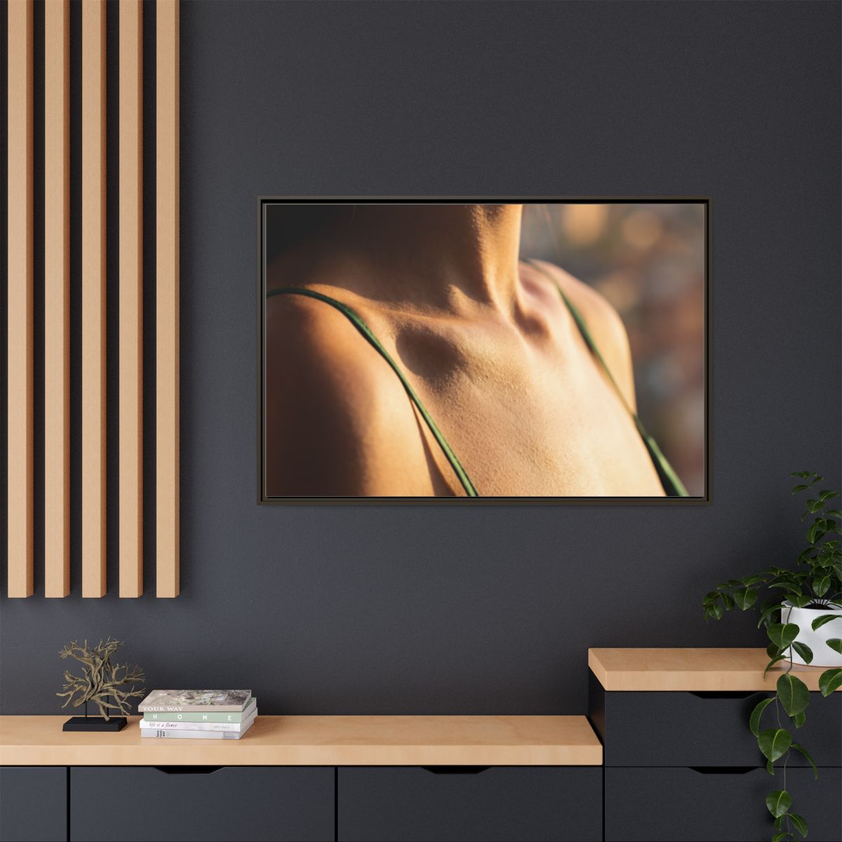 Matte Canvas Framed - Golden Hour Portrait