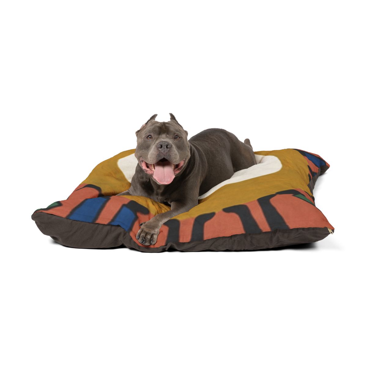 Pet Bed - Unity Mandala Folk Art | Echovira Gallery