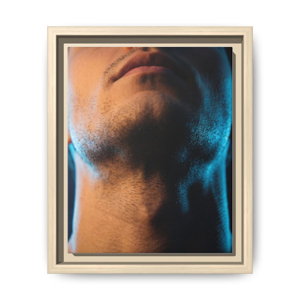Framed Matte Canvas - Neon Noir