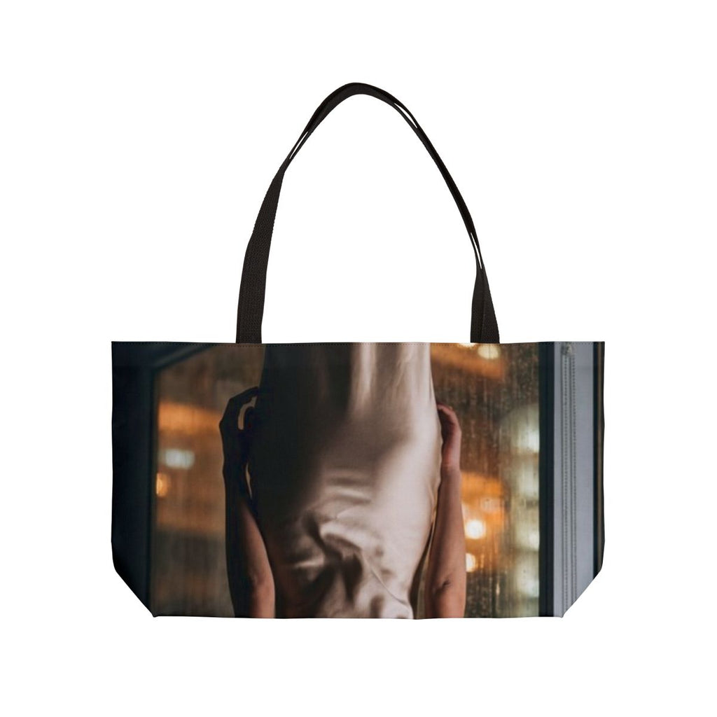 Weekender Tote Bag - Rainscape Silhouette | Echovira Gallery