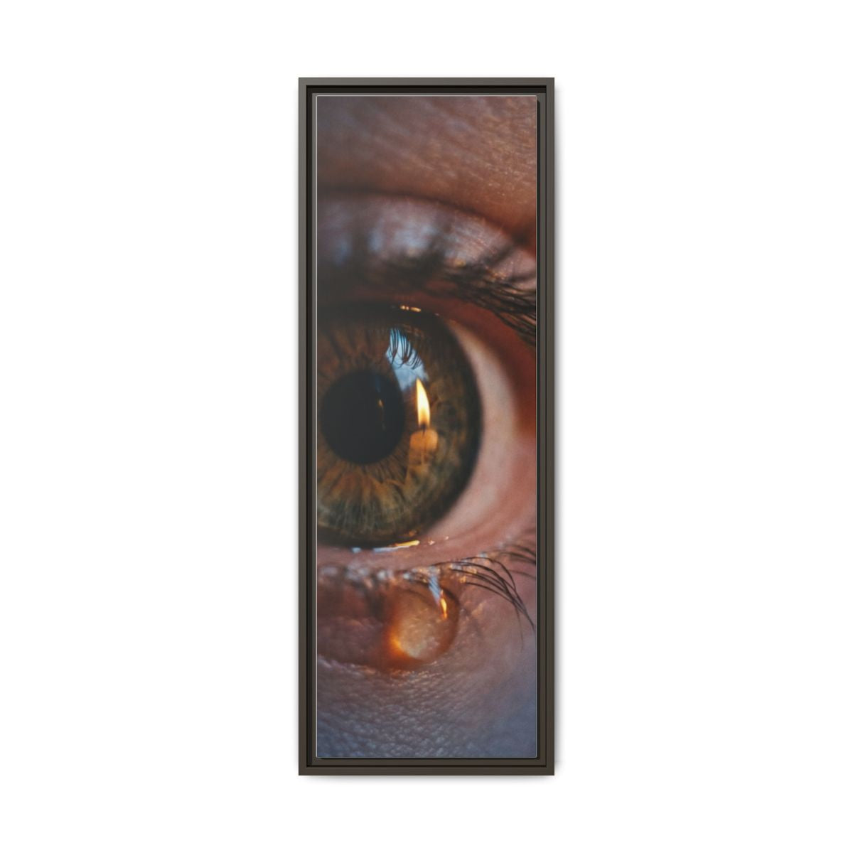 Matte Canvas, Framed - Luminous Tear