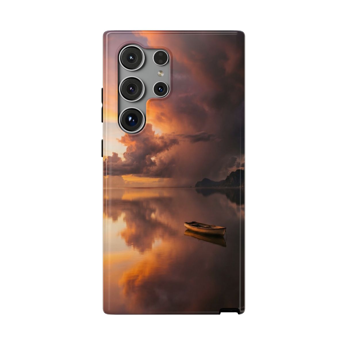 Impact-Resistant Case - Serene Tempest Sunset | Echovira...