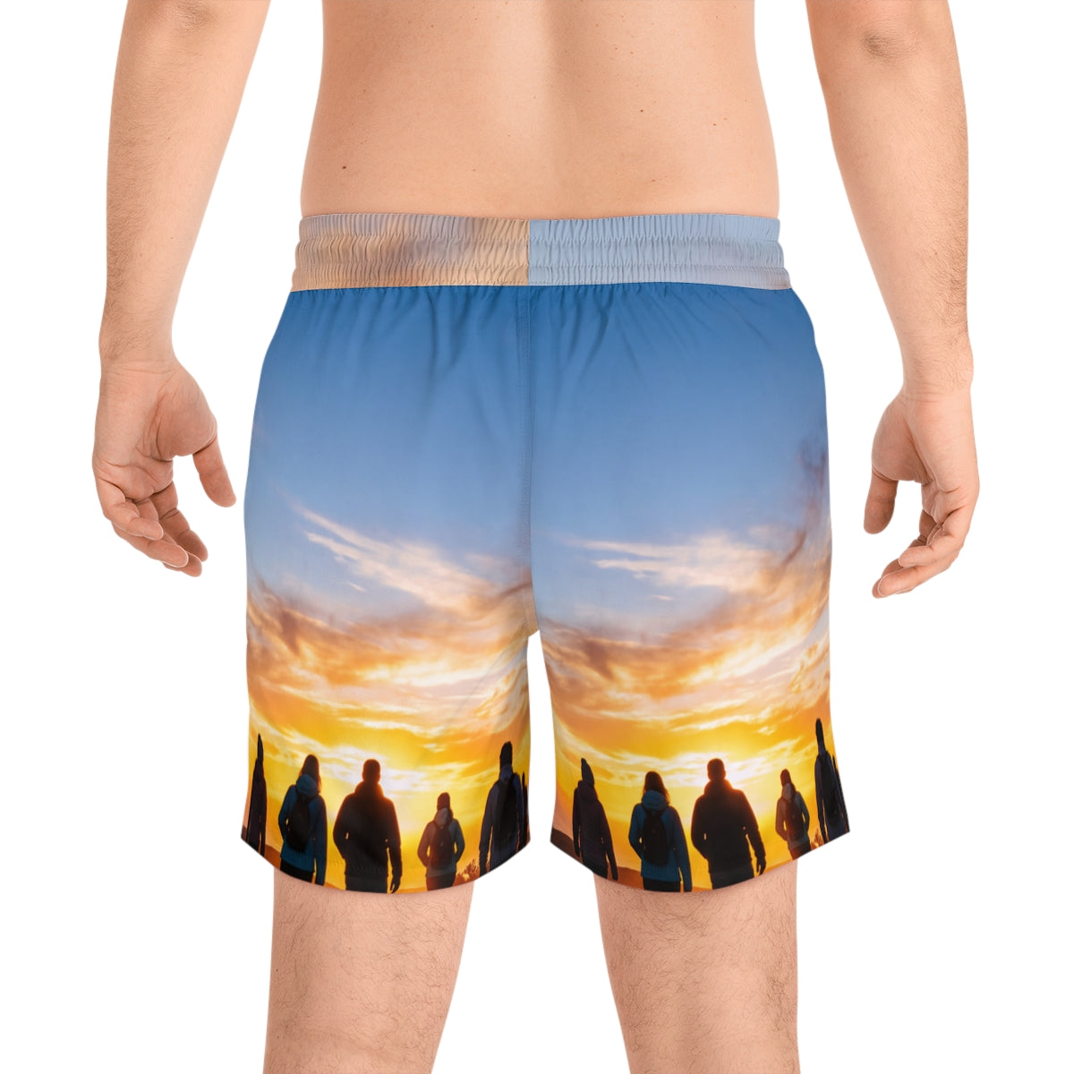Men's Swim Shorts - Sunset