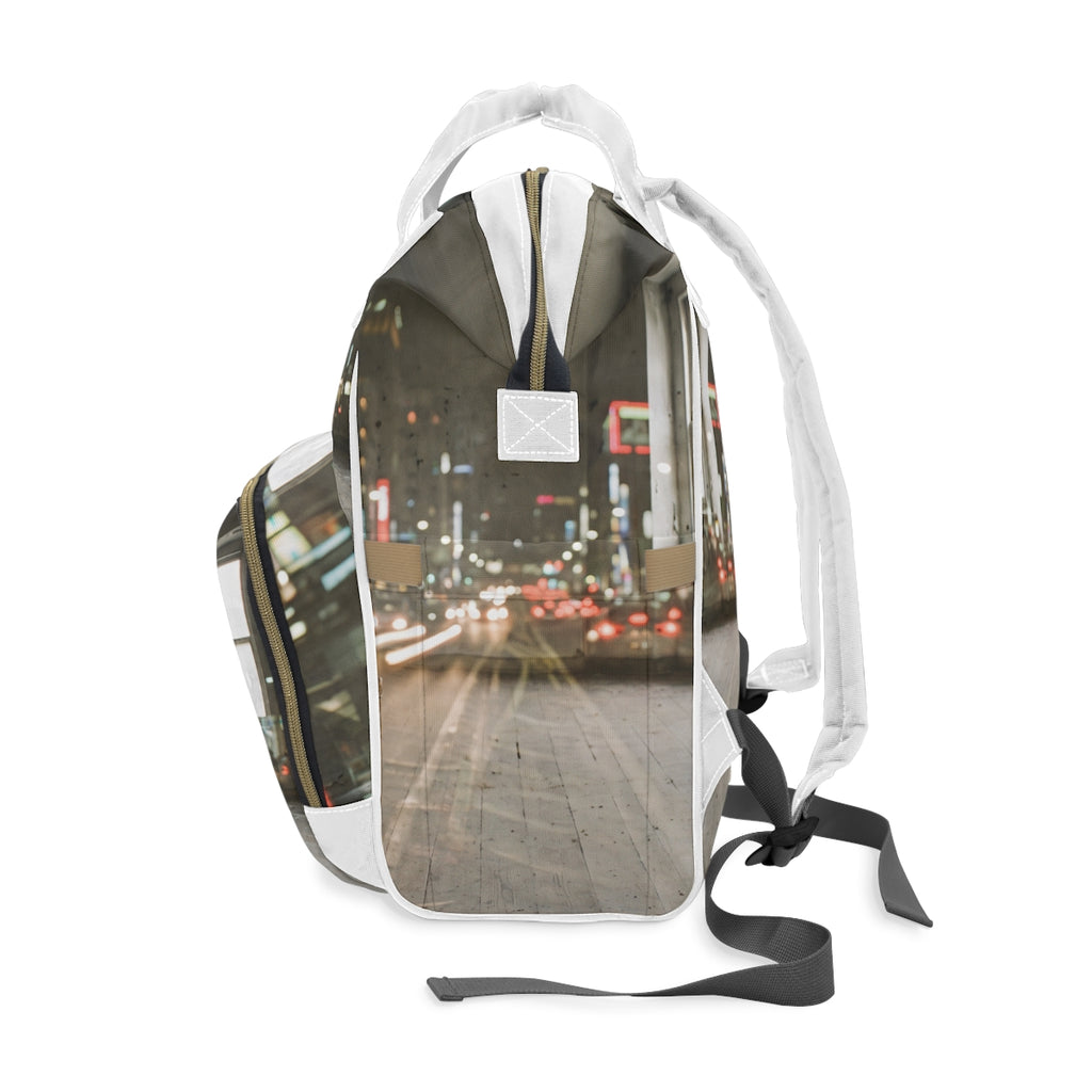 Urban Solitude Double Exposure Diaper Backpack