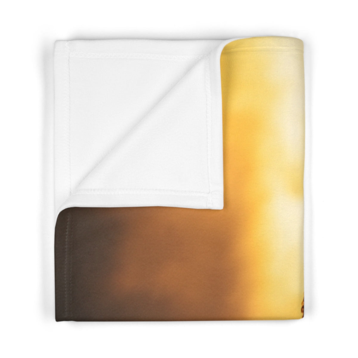 Soft Fleece Baby Blanket with Night Landscape Art