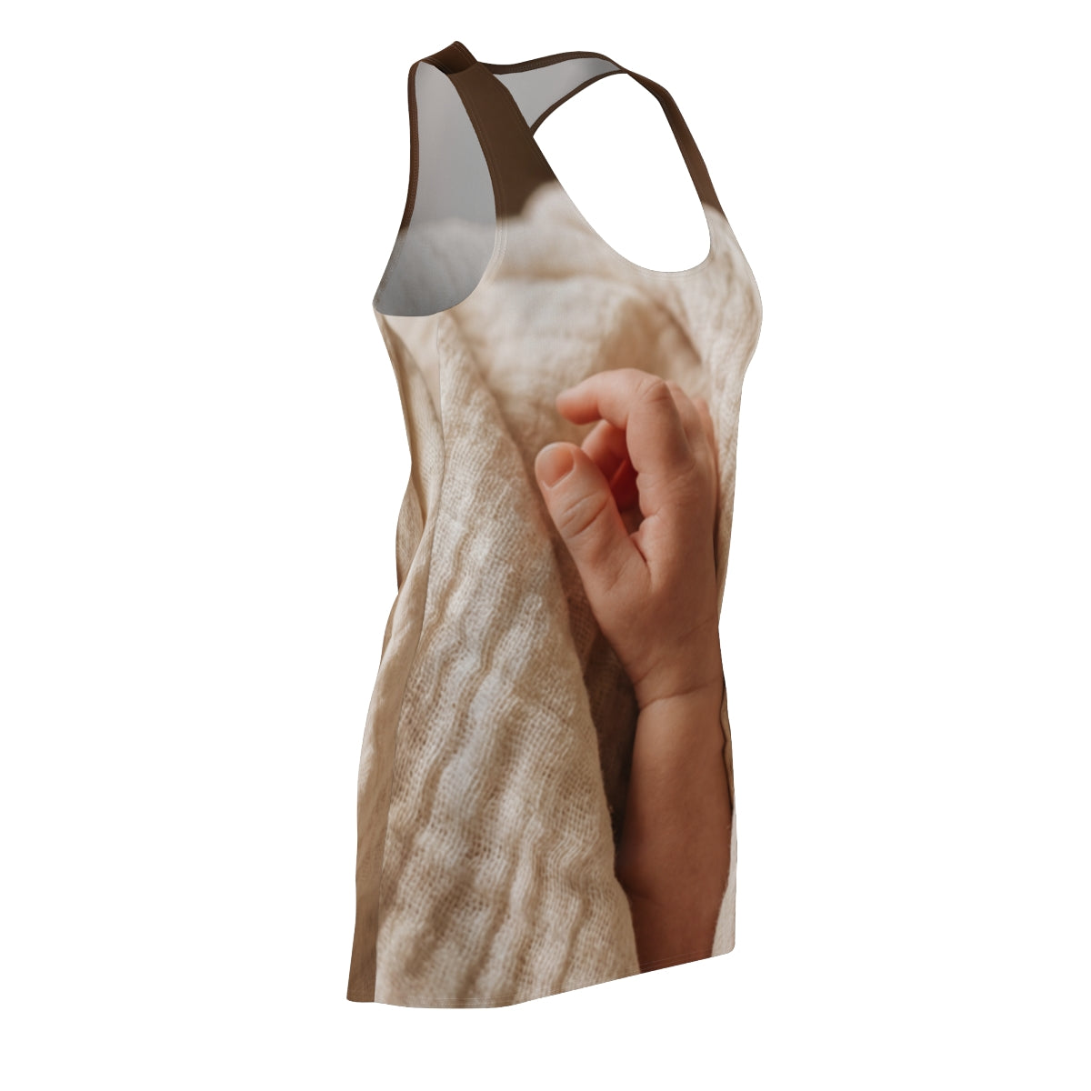 Women's Cut & Sew Racerback Dress - Tender Newborn Hand in...