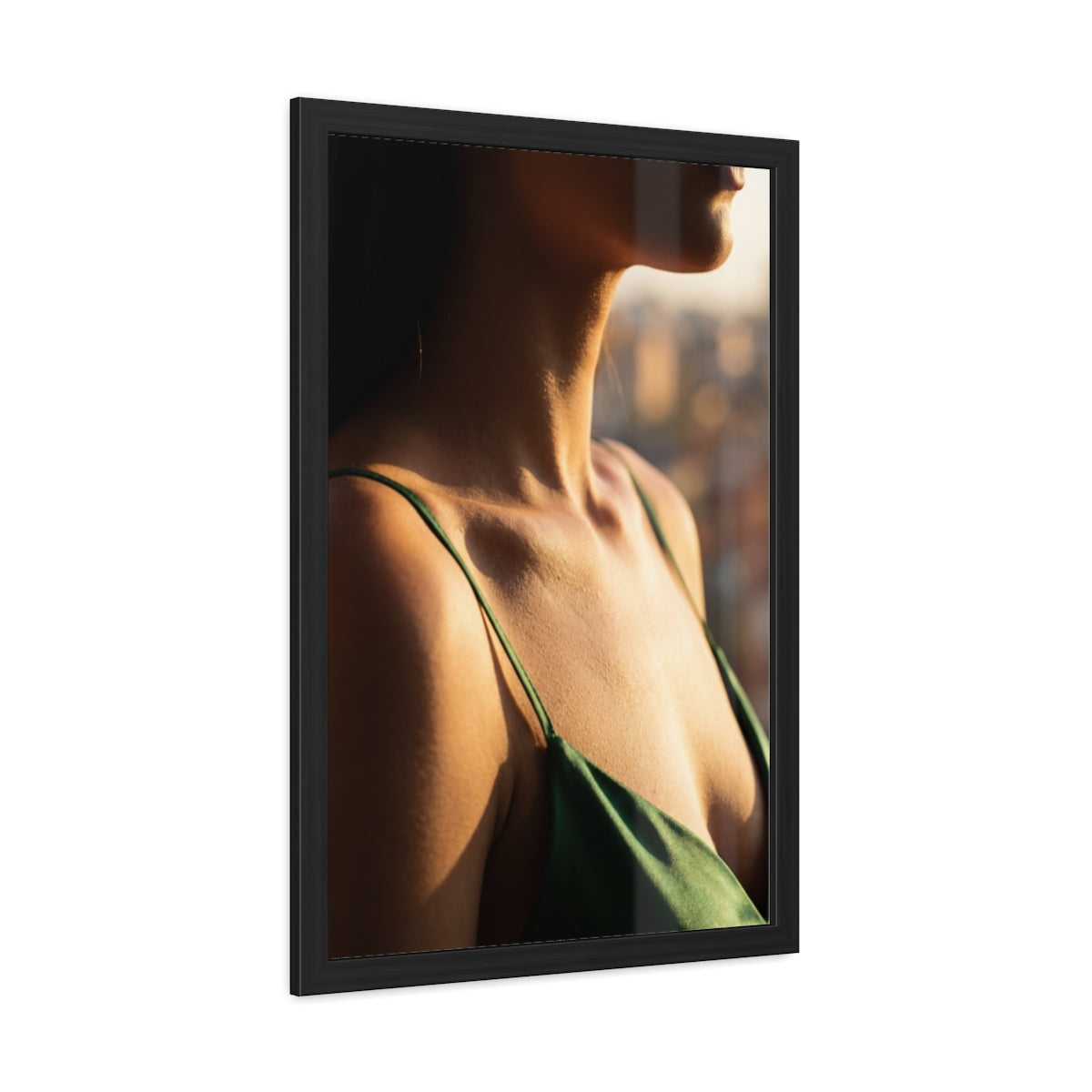 Framed Poster - Sunlit Muse Gallery Art